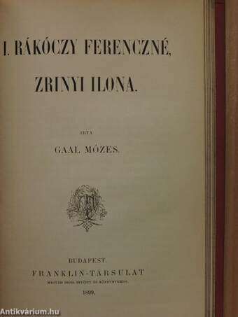 Lorántfy Zsuzsanna/I. Rákóczy Ferenczné, Zrinyi Ilona