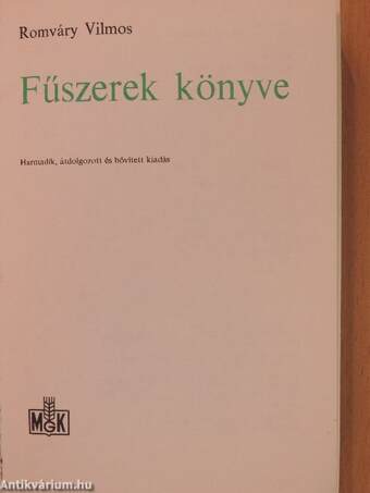 Fűszerek könyve