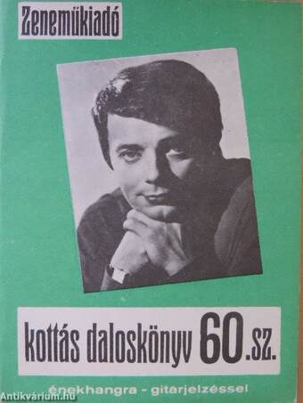 Kottás daloskönyv 60.