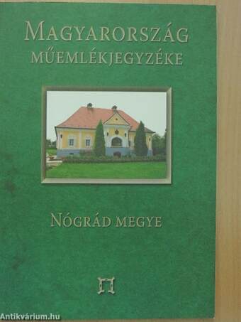 Magyarország Műemlékjegyzéke - Nógrád megye