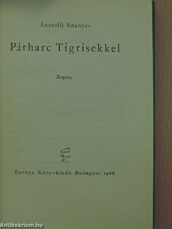 Párharc Tigrisekkel