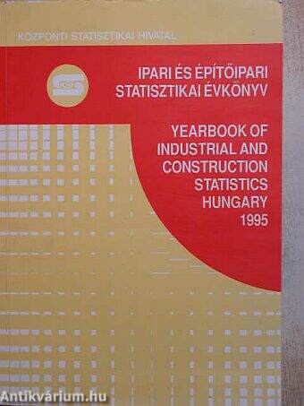 Ipari és építőipari statisztikai évkönyv 1995