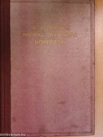 A Magyar Gyorsírók Országos Szövetségének új versenyszabályzata és versenyügyrendje, az eljárási utasításokkal s a szabatosverseny birálati szabályaival/A Magyar Gyorsírók Országos Szövetségének évkönyve 1936