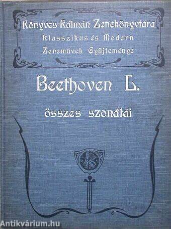 Beethoven L. összes szonátái