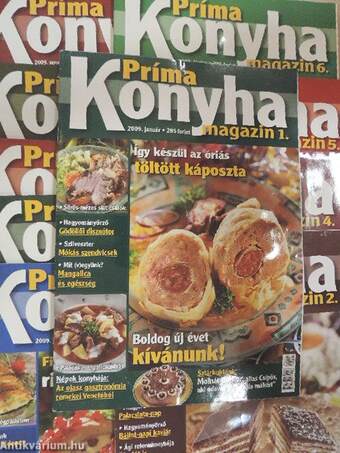 Príma Konyha Magazin 2009. (nem teljes évfolyam)