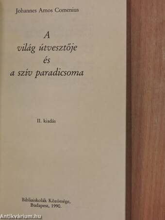 A világ útvesztője és a szív paradicsoma