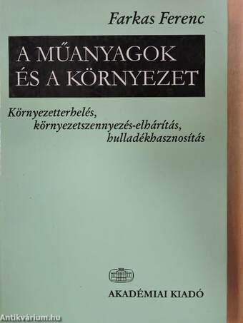 A műanyagok és a környezet