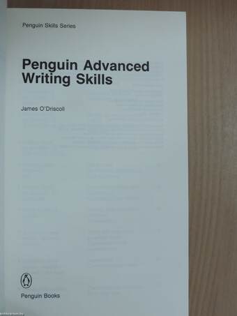 Penguin Advanced Writing Skills