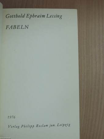 Fabeln