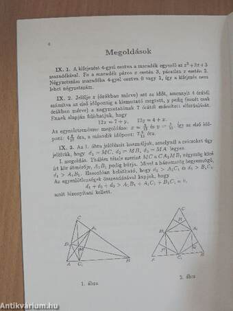 VI. Nemzetközi Magyar Középiskolás Matematikai Verseny