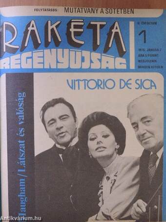 Rakéta Regényújság 1975. január-december I-III. 