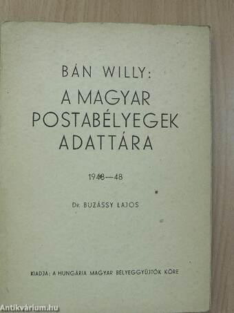 A magyar postabélyegek adattára 1943-48