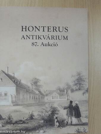 Honterus Antikvárium 87. Aukció
