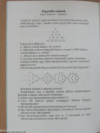 A XVIII. Nagy Károly Matematikai Diáktalálkozó előadáskivonatai