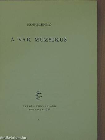 A vak muzsikus