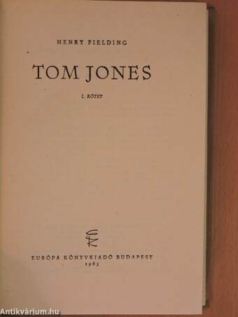 Tom Jones I-II.