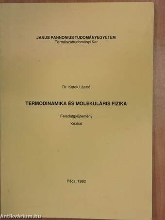 Termodinamika és molekuláris fizika