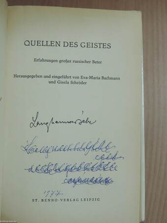 Quellen des Geistes