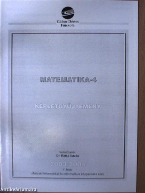 Matematika-4