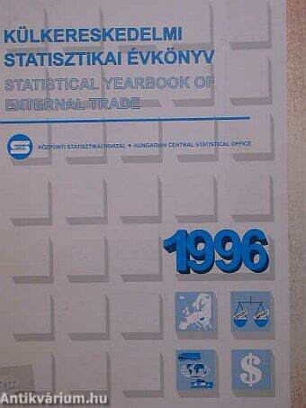 Külkereskedelmi statisztikai évkönyv 1996