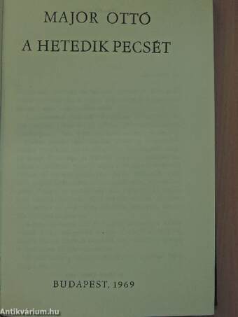 A hetedik pecsét