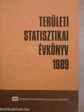 Területi statisztikai évkönyv 1989