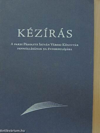 Kézírás