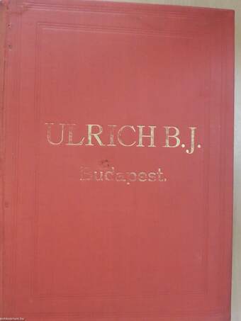 Ulrich B. J. cső-árjegyzék Budapest, 1914. április 1.