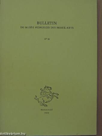 Bulletin du Musée Hongrois des Beaux-Arts 39.