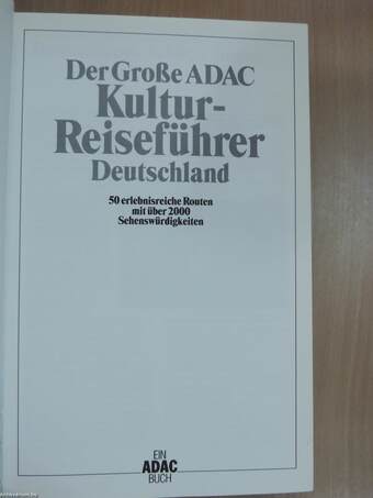 Der Große ADAC Kultur-Reiseführer Deutschland