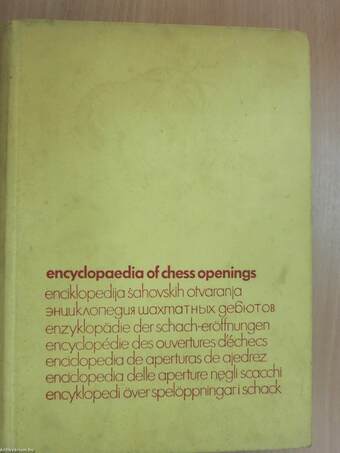 Encyclopaedia of Chess Openings B II.