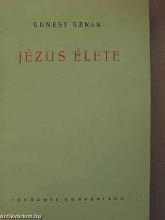 Jézus élete