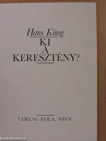 Ki a keresztény?