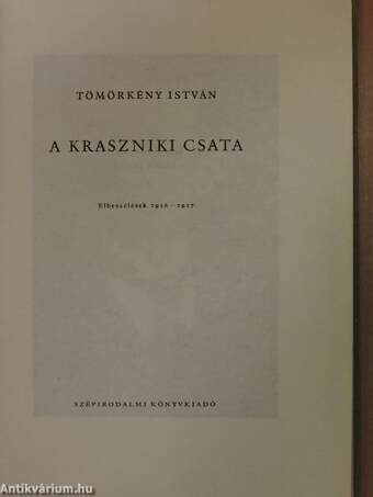 A kraszniki csata