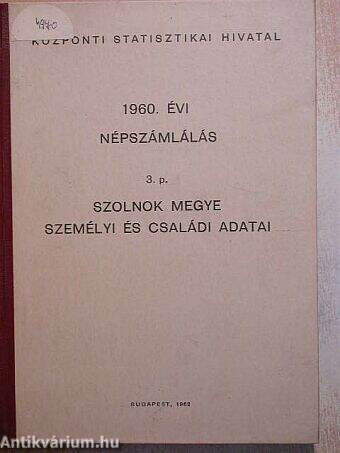 1960. évi népszámlálás 3. p