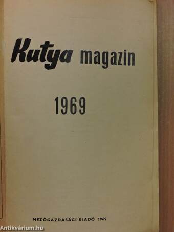 Kutya Magazin 1969
