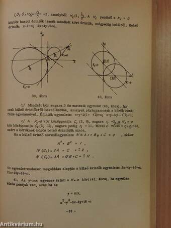 Geometriai példatár III.