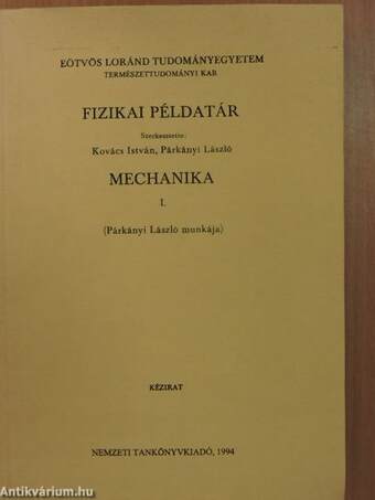 Fizikai példatár I.