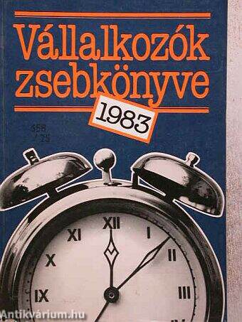 Vállalkozók zsebkönyve 1983