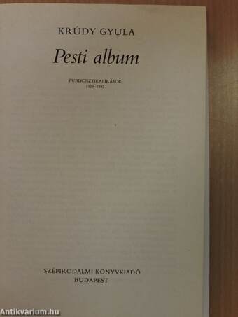 Pesti album