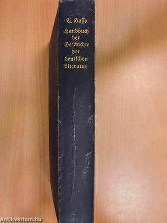 Handbuch der Geschichte der deutschen Literatur (gótbetűs)