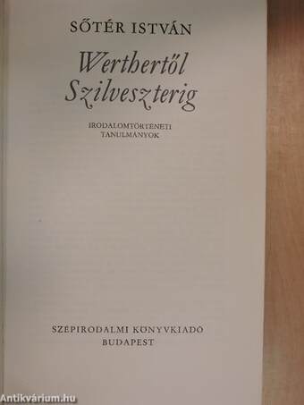 Werthertől Szilveszterig