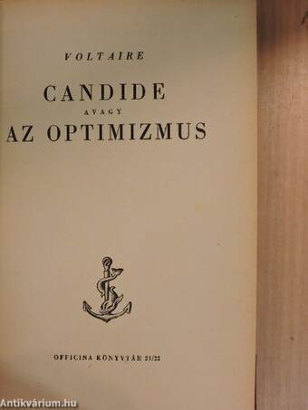 Candide avagy az optimizmus