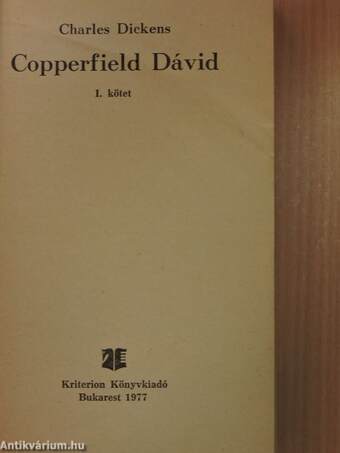 Copperfield Dávid I-II.