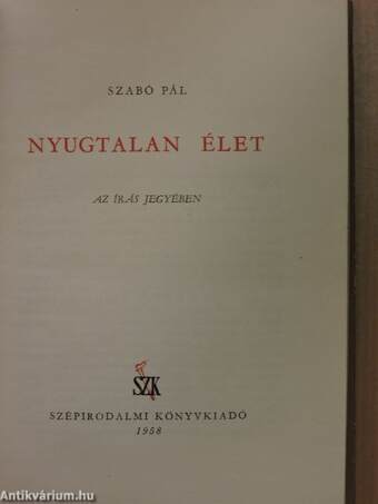 Nyugtalan élet