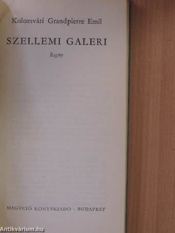 Szellemi galeri