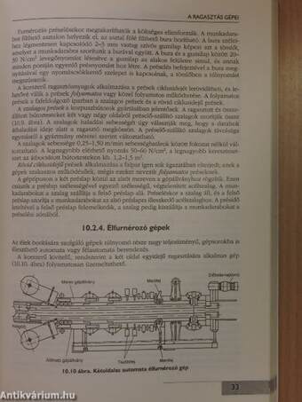 Faipari gépek és technológiák II.