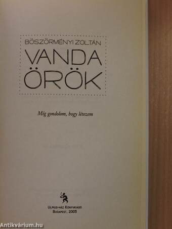 Vanda örök