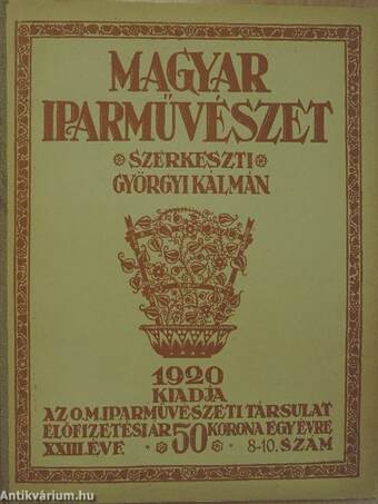 Magyar Iparművészet 1920/8-10.