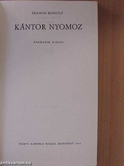 Kántor nyomoz